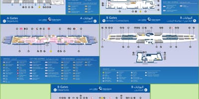 Dxb t3 ನಕ್ಷೆ